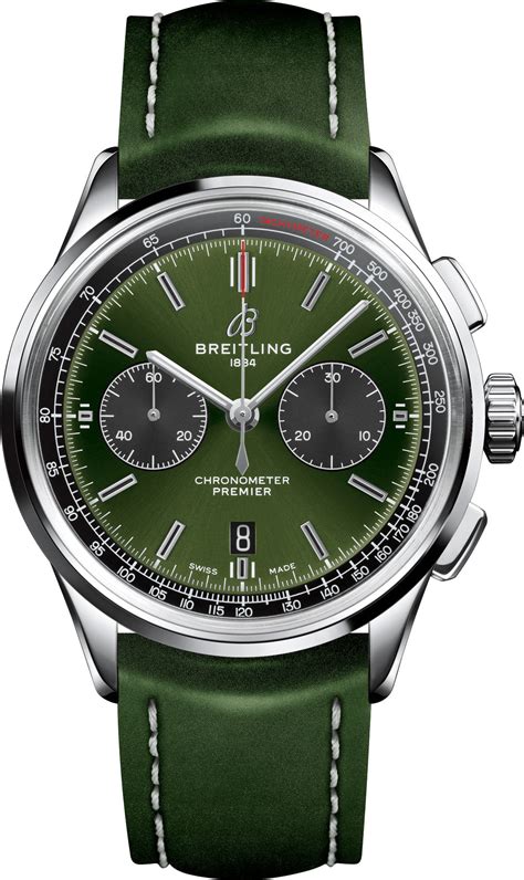 breitling premier b01 chronograph 42 bentley british racing green price|premier b01 chronograph 42 norton.